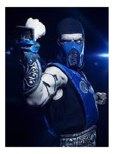 Planos Mascara Sub Zero Mortal Kombat 9  