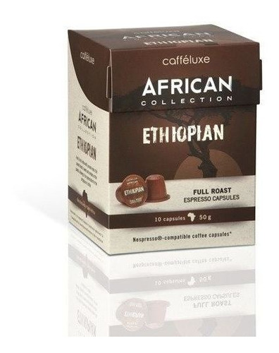 Cápsulas Ethiopian Coffee - Pct C/ 10 Unid (padrao