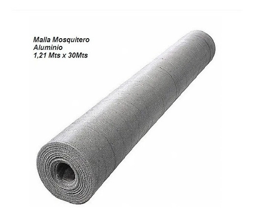 Malla Mosquitero Aluminio 0.23mm X 16x16x 48puLG X 100puLG