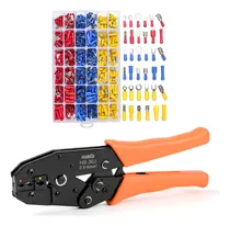 Comprar Pinza Mecanica Ponchadora 10-22awg + Estuche 700 Terminales