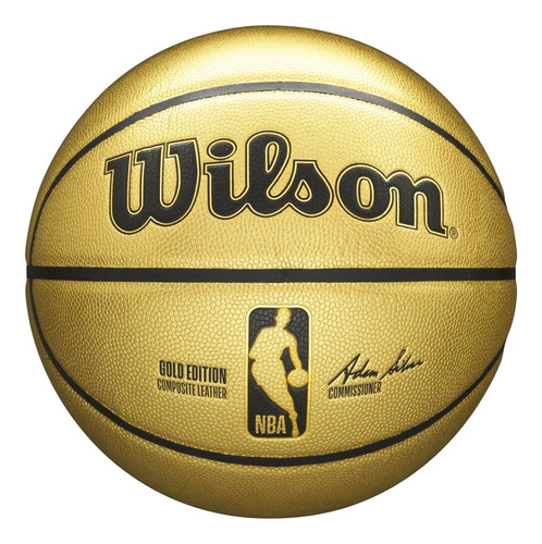 Pelota Wilson Basketball Nº7 Gold Edition Oficial - El Rey
