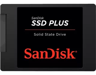 SSD Sandisk Plus G26 Sata3 HD de 480 GB a 535 MB/s