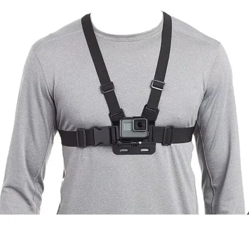 comprar Arnés Para Cámara Pecho Go Pro Hero 10 9 8 7 6 5 Y Otros