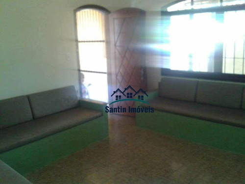 Casa Com 2 Quartos, Espaço Gourmet ,quintal, Edícula ,04 Vagas À Venda, 125 M² Por R$ 240.000 - Jardim Praia Grande - Mongaguá/sp - Ca0174