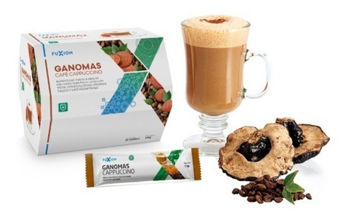 Ganomas Cafe Cappuccino Fuxion Eleva Sistema Inmune Defensas