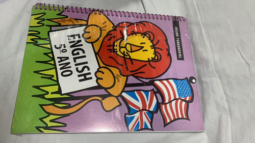 Livro - English 5° Ano - Ensino Fundamental - Anglo - Em Espiral (Usado)