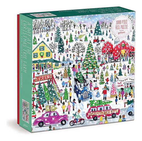 Michael Storrings Christmas Tree Farm Puzzle De 1000 Piezas