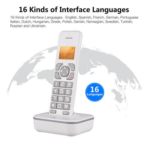 Para Teléfono Inalámbrico Con Contestador Automático D1102b