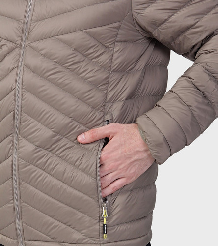 Campera Hombre Montagne Novak Pluma Con Capucha