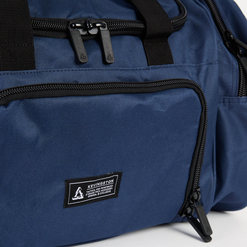 Bolso Kevingston Transporter Negro Urbano/deportivo Azul Azul Supremo Unico
