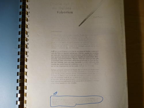 Teoría Del Flujo De Fluidos En Tuberías, Crane, En Físico