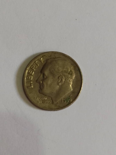 Moneda De Liberty De 1984 One Dime (Usado)
