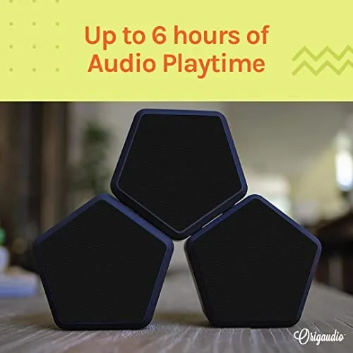 Altavoz Bluetooth Con Sonido Envolvente Portátil Hive Hasta
