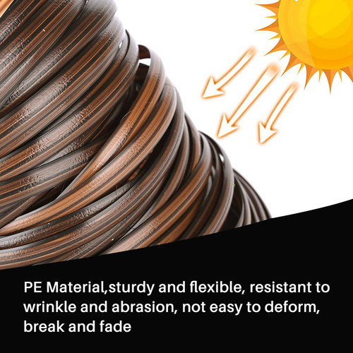 Rattan Sintético Plano Para Tecer E Reparar Cadeiras E Mesas