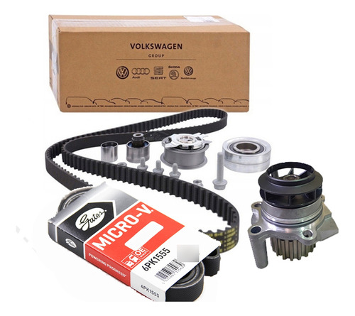 Kit Distribucion Amarok + Correa + Bomba 2014 2015 Original