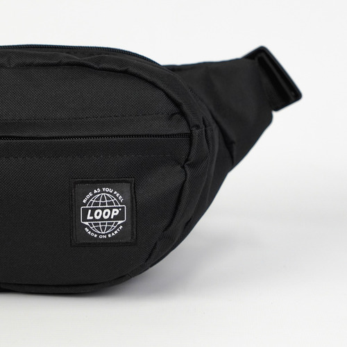 Riñonera Urbana Stryt Loop Company Color Negro