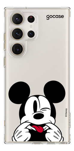 Capa Capinha Gocase Slim Disney Mickey Careta P/ Galaxy S