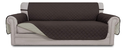 Easy-going Funda Reversible Sofá 3 Cojines Chocolate Beige M