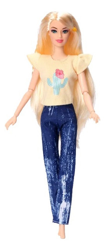 Conjunto Remera Y Pantalón Para Muñeca Barbie