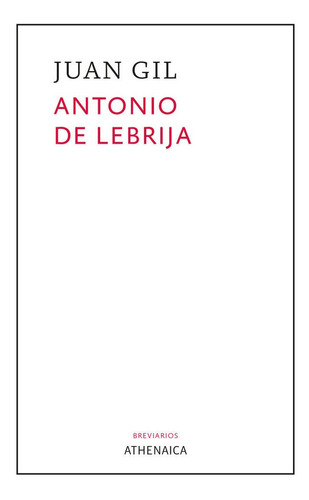 Libro Antonio De Lebrija