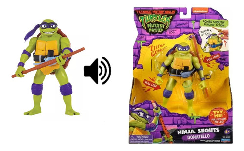 Tortugas Ninja Figuras Deluxe 15cm Con Sonido . En Magimundo