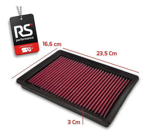 Filtro Ar Esportivo K&n Bmw S1000r Naked S1000rr Hp4 / Xr