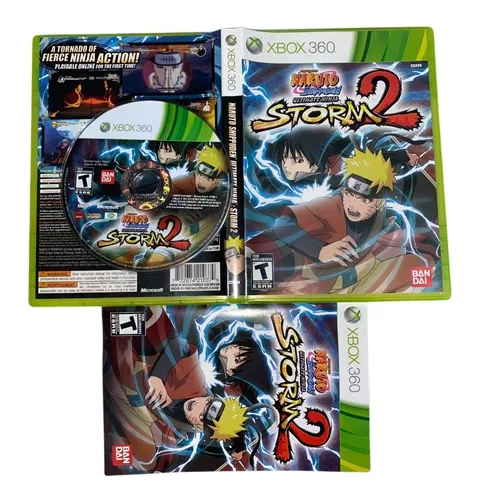 Jogo Naruto Shippuden: Ultimate Ninja Storm 2 - Xbox 360 original usado