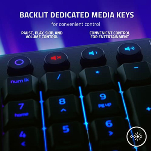 Razer ornata V3 Low Profile Gaming Keyboard Layout Us