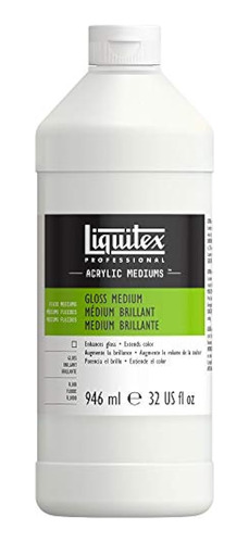 Liquitex Professional Gloss Fluid Medium, 32 Onzas, El Empaq