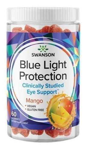 Swanson I Blue Light Protection I 60 Gummies I Importado 