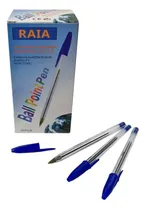 Comprar Lapiceras Biromes Boligrafos Azules En Caja X 50 Unidades
