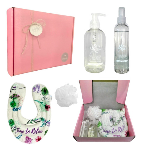 Set Kit Caja Regalo Mujer Box Aroma Zen Jazmín Relax Spa N23