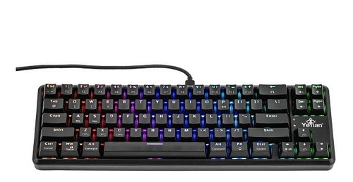 Teclado Inalámbrico Yeyian Akil S3500 Mecanic Switch Rgb