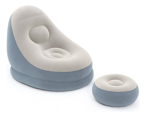 Sillón Inflable Con Reposa Pies Comfort 