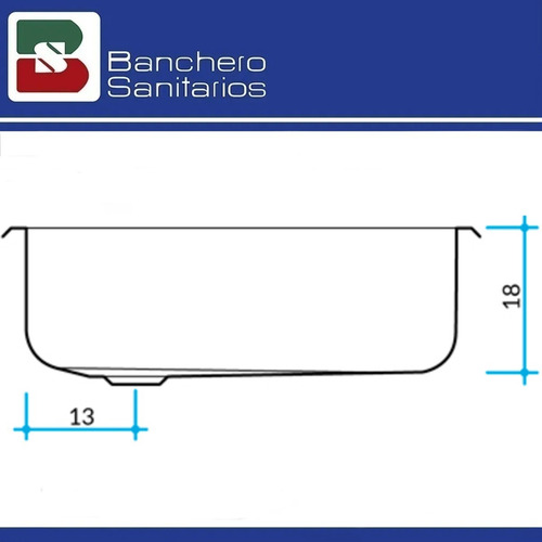 Pileta Bacha Acero Inoxidable Johnson Zz52/18 Cocina