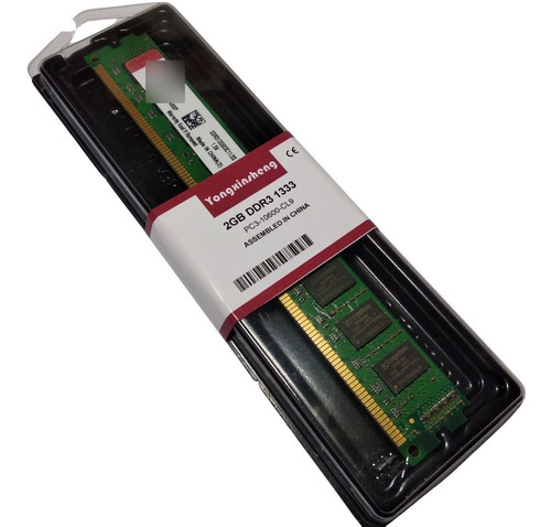 Memória 2gb Ddr3 1333mhz Pc3-10600 Desktop Pc + Garantia