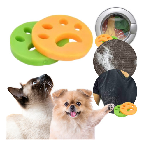 Imagen 1 de 7 de Silicona Quita Pelusa Pelo Mascota Ropa Tapizados Lavable