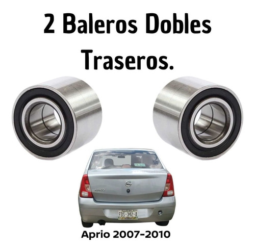 Baleros Rueda Delantera Izq Y Der Aprio 2007-2010 Orig