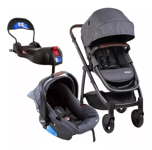 Carrinho De Bebê Epic Lite Ts Trio Ed Especial Black Infanti