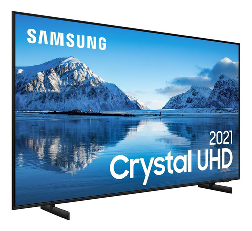 Imagen 2 de 4 de Smart Tv Samsung 75 Un75au8000 Crystal Uhd 4k Tv Nuevo Gtia