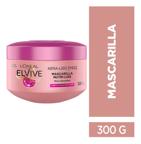 Baño De Crema Alisado Kera Liso 230 Elvive L'oréal Elvive