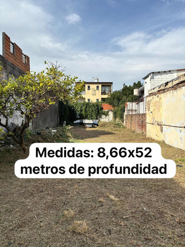 Espectacular Lote De 8,66x52 En Zona Residencial 600mts De V.devoto