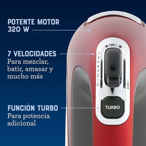Batidora Oster BATIDORA DE MANO Fpsthm360r FPSTHM360R