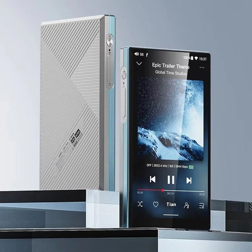 Fiio Jm21 - Leitor de áudio digital de alta resolução prateado
