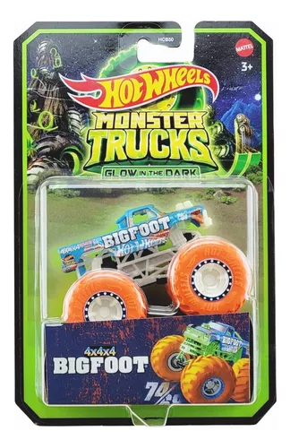 Monster Truck Hot Wheels Escala 1:64 Em Metal - Mattel Grh81