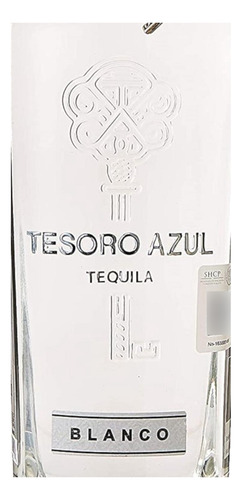 Paquete De 3 Tequila Tesoro Azul Blanco 750 Ml