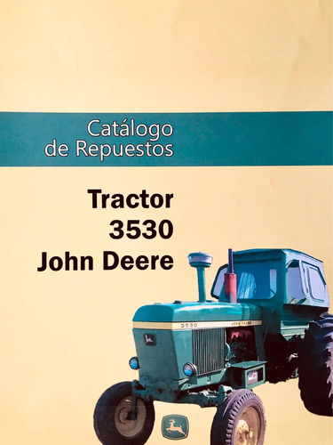 Manual De Repuestos Tractor John Deere 3530