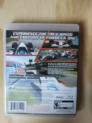 Fórmula 1 Ps3 (Usado)