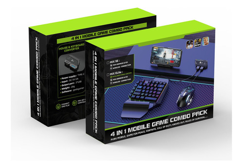 Convertidor Del Ratón Del Teclado Del Juego Del Para Mix Se