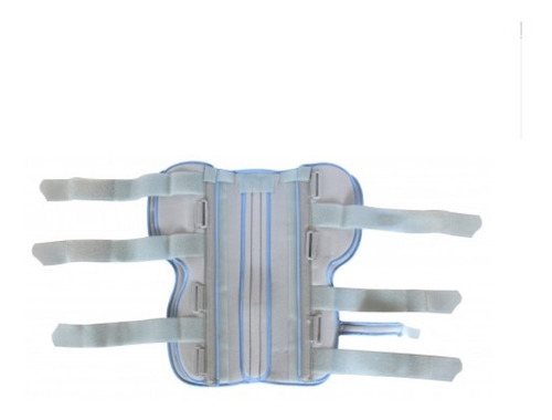 Imagen 3 de 3 de Inmovilizador Rodilla Tri Panel 18 PuLG Gris Medimetrics